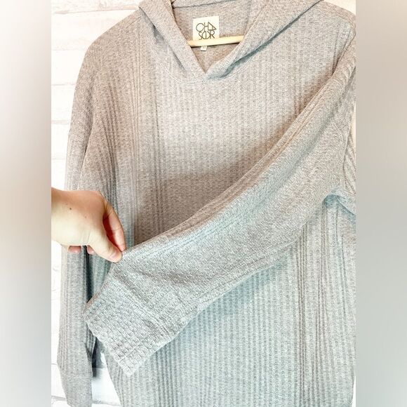 Chaser Gray Thermal Hoodie - Picture 1 of 5